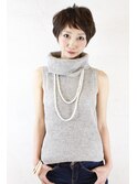 大人な小顔ショート☆