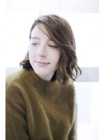 アジュテ(ajouter) ウェービーボブ☆かきあげげミックススタイル♪