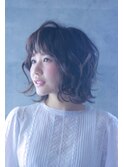 ☆ナチュラルカールボブ