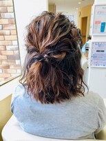 サロン ド ミカーサ(Salon De Micasa) 定番可愛いハーフアップヘアアレンジ