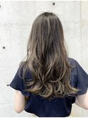 コントラスト3Dハイライト×グレージュ♪【OAKたまプラーザ】