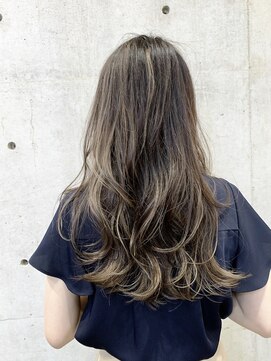 オーク たまプラーザ(OAK) コントラスト3Dハイライト×グレージュ♪【OAKたまプラーザ】