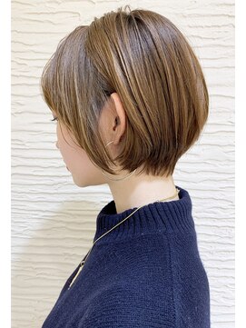 モリオ フロム ロンドン サッポロファクトリー店(morio FROM LONDON) 【morio札幌】2020人気大人かわいい丸みショートボブ