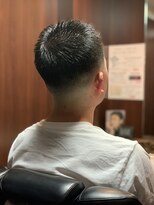 ヒロギンザ 新橋店(HIRO GINZA)&nbsp;ソフトモヒカンスキンフェード　ヒロ銀座　顔剃り　フェード