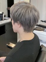 フランクスバーバーリザーブ 人形町店(FRANK’S BARBER RESERVE)&nbsp;ナチュラルマッシュハイトーンカラー