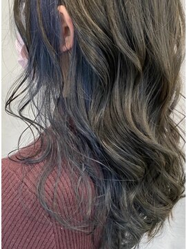 ノクターン 池袋(NOCTURNE) 【イヤリングカラー】シナモンベージュ×ブルー