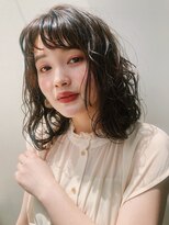 【GARDEN西川】大人可愛い小顔前髪・エアリーミディ・パーマボブ