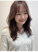 前髪カット得意!くびれヘアイメチェン大歓迎☆ラベンダーカラー