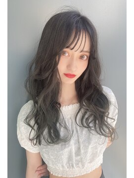 クーエフー(coo et fuu) 大人かわいいブルージュのロングヘアー♪藤沢