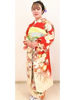 デザインヘアーピアジェ 八木店(DESIGN HAIR PIAGET) ☆2022年・ピアジェ成人式☆最新アップ&着付&メイク☆7