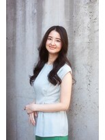 バルベストーキョーサウス(BARBES TOKYO SOUTH)&nbsp;20代・30代/くびれヘア/暗髪/ニュアンスカラー/大人可愛い