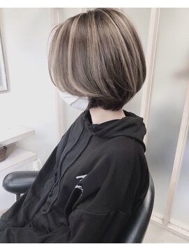 ヘアーブランド ジン フィール(HAIR BRAND Jin feel) ハイライトグレージュ【松山美容室】