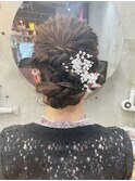 ☆結婚式お呼ばれヘアアレンジ/ゆるふわアレンジ☆