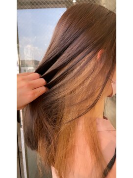 ミラシィ 稲毛(Mirashy) オレンジインナーカラー