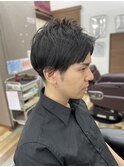 2ブロックアップバングショート