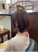 【ボブ】【外ハネ】【20代30代40代】