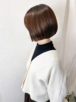 プラグ バイ ネオリーブ(plug by neolive) ショコラアッシュ×髪質改善 [髪質改善/縮毛矯正]Ｎ