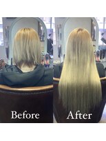 プルクローム(PULL CHROME)&nbsp;【PULL EXTE】金髪/金髪ロング/ハイトーンロング/ハイトーン