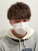 ニアウ 伊勢崎連取店(Niau)&nbsp;ツイストスパイラルパーママッシュメンズパーマ波巻きパーマ