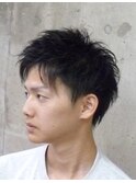 軽ーいショート ツーブロック
