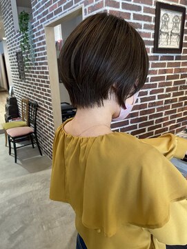 ヘアーデザイン シュシュ(hair design Chou Chou by Yone) ☆chouchou☆ショートヘア×モカグレージュ