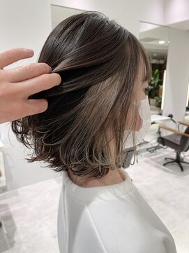 ラノバイヘアー 京都(Lano by HAIR) ボブインナーグレージュ