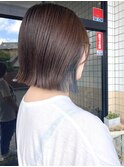 ボブ◎インナーカラー