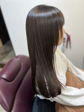 ヘアーカルチャー 小倉台店 HAIR CULTURE 縮毛矯正続けても輝くロングストレート