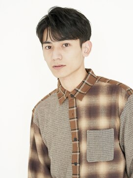 オンク 新宿(onk) 黒髪/グレーベージュ/レイヤーロング/前髪パーマ[新宿駅]