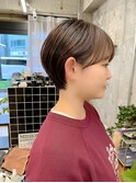耳掛けが可愛い丸みショート◎蔵前