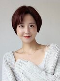 大人可愛い20代30代40代グレーベージュイメチェン似合わせカット