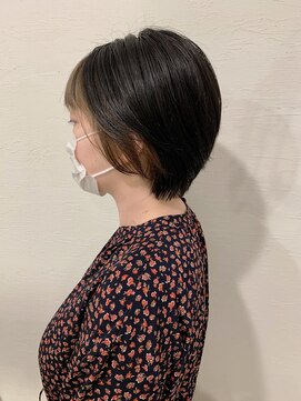 ローグ ヘアー 金町店(Rogue HAIR) ローグ金町《沙月》　ショート×フェイスフレーミング