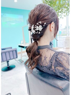 ユーフォリア(Euphoria.) ユーフォリア大人可愛いアップスタイル