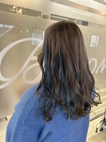 ヘアースペースブルーム ヒーロー 園田店(HAIR SPACE BLOOM hero) 【園田/インナーカラー】ケアブリーチ