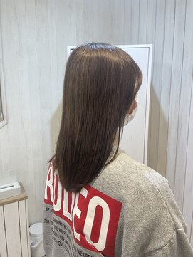 ペンタス(Pentas) モカブラウン×ミディアムヘア