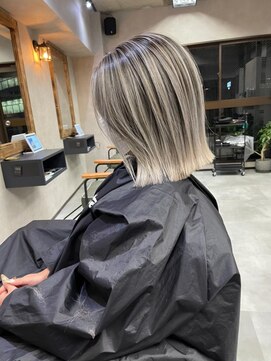 サニー 渋谷(SUNNY) 美髪/ホワイトグレージュ/こなれミディ[渋谷/渋谷駅]