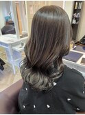 【髪質改善】ダークアッシュグレージュ@白金
