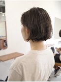 【コンパクトショート/ササキケイスケ】切りっぱなし/ミニボブ