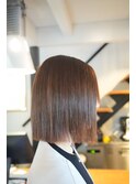 ★美髪ストレートヘア＃モテ髪＃縮毛矯正＃ナチュラルボブ