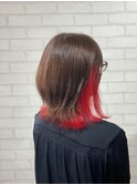 くびレイヤーグレージュエモージュ大人ショート小顔似合わせ
