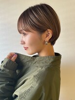 リノショアーズ ショウナン 辻堂店(RinoShores SHONAN)&nbsp;20代30代大人可愛いアッシュベージュくびれボブ耳掛け透明感