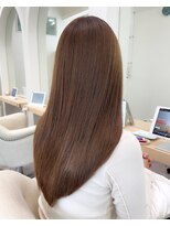 アグ ヘアー テラス沖縄店(Agu hair terrace)&nbsp;最高透明感＊ミルクティーベージュ(ブリーチなしWカラー)