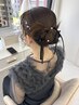 7～早朝料金なし！【結婚式参列】ヘアセット＆フルメイク ￥14,300