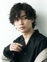 キャンバス バイ ネオリーブ 横浜西口(Canvas by neo.)&nbsp;フェザーパーマ/センターパート/ニュアンスパーマ/マッシュ/横浜