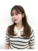 前髪顔まわり韓国ヘアレイヤーカットサイドバンク2wayバンク韓国