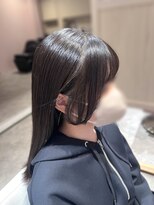 クルム(KURUMU)&nbsp;フェザーバング/小顔効果顔周りカット