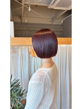 ムク 甲府(muku.) 前髪/ボブ/透明感カラー/暖色
