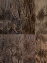 アマトウキョウスマートサロン(AMA TOKYO×Smart Salon)&nbsp;ヘーゼルベージュ　ブリーチなし　レイヤーカット　海外風