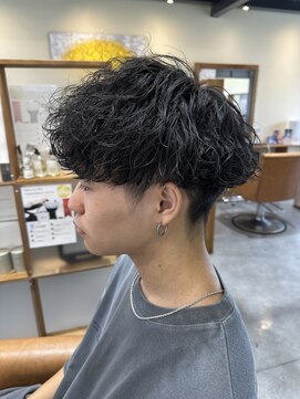 ルシードスタイルアイフラット(LUCIDO STYLE I-FLAT) 波巻きパーマ×ツイストスパイラルパーマ/10代/20代/30代/40代