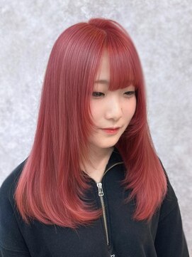 ラビス(Lovis) ミディアム/暗めカラー/デザインカラー/フェイスフレーミング